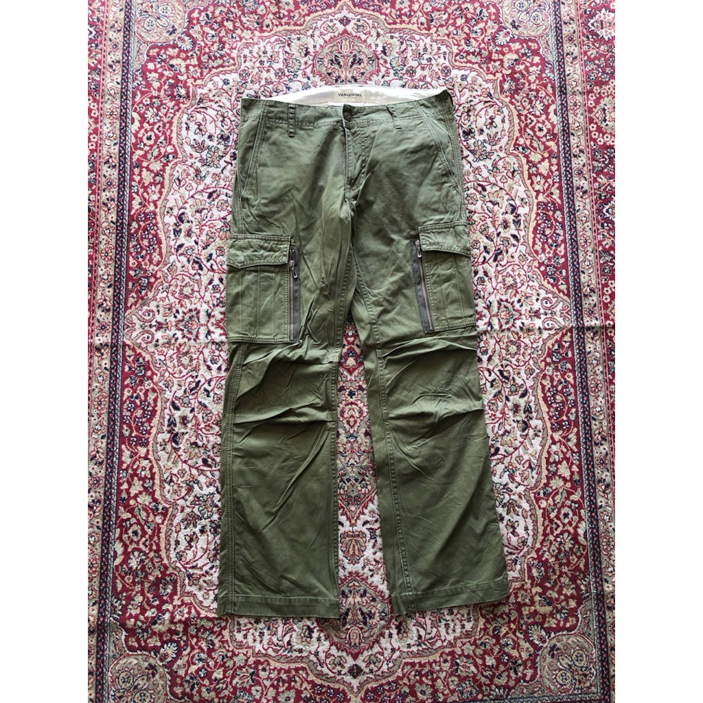 Celana Vanquish Japan cargo pants Vintage Vanquish Tokyo Japan HH531