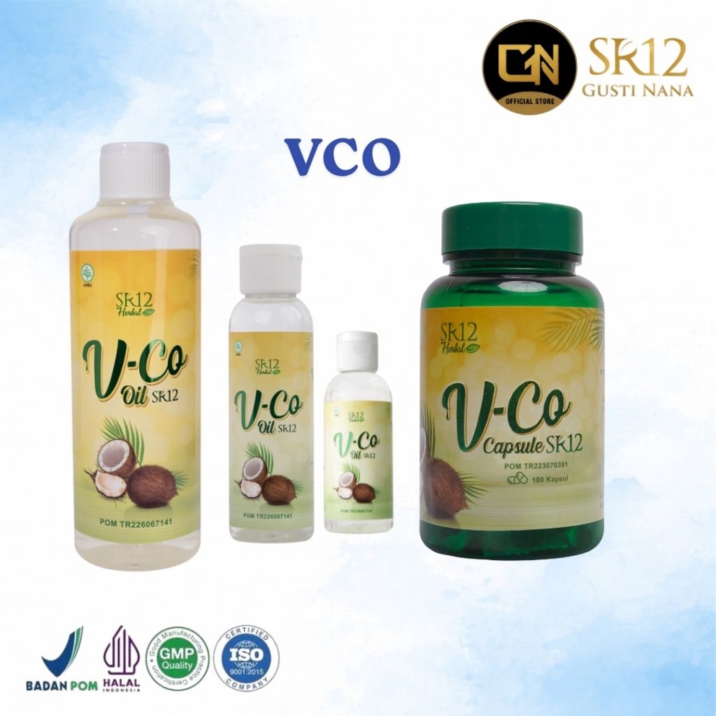 vco sr12 vco oil vco kapsul