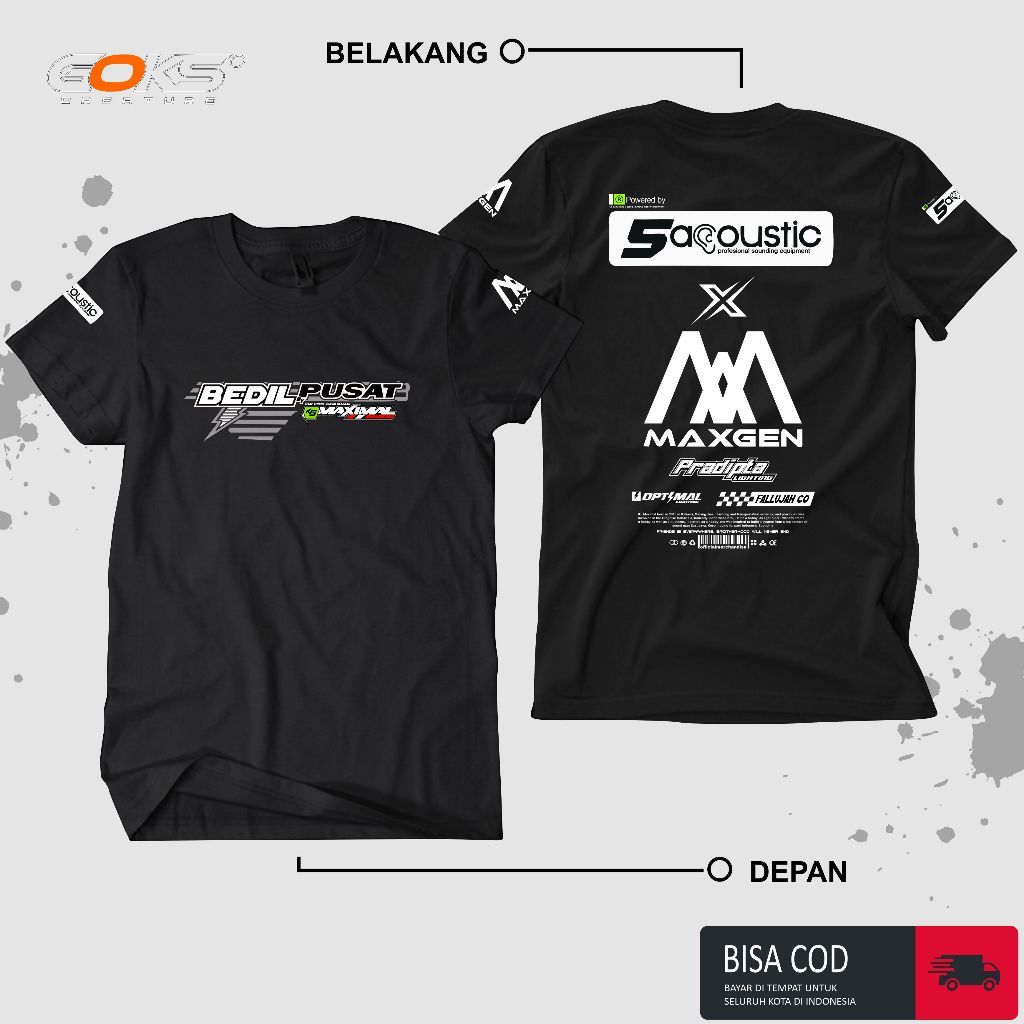 K5 MAXIMAL AUDIO  MARCHANDISE BEDIL PUSAT EDITION