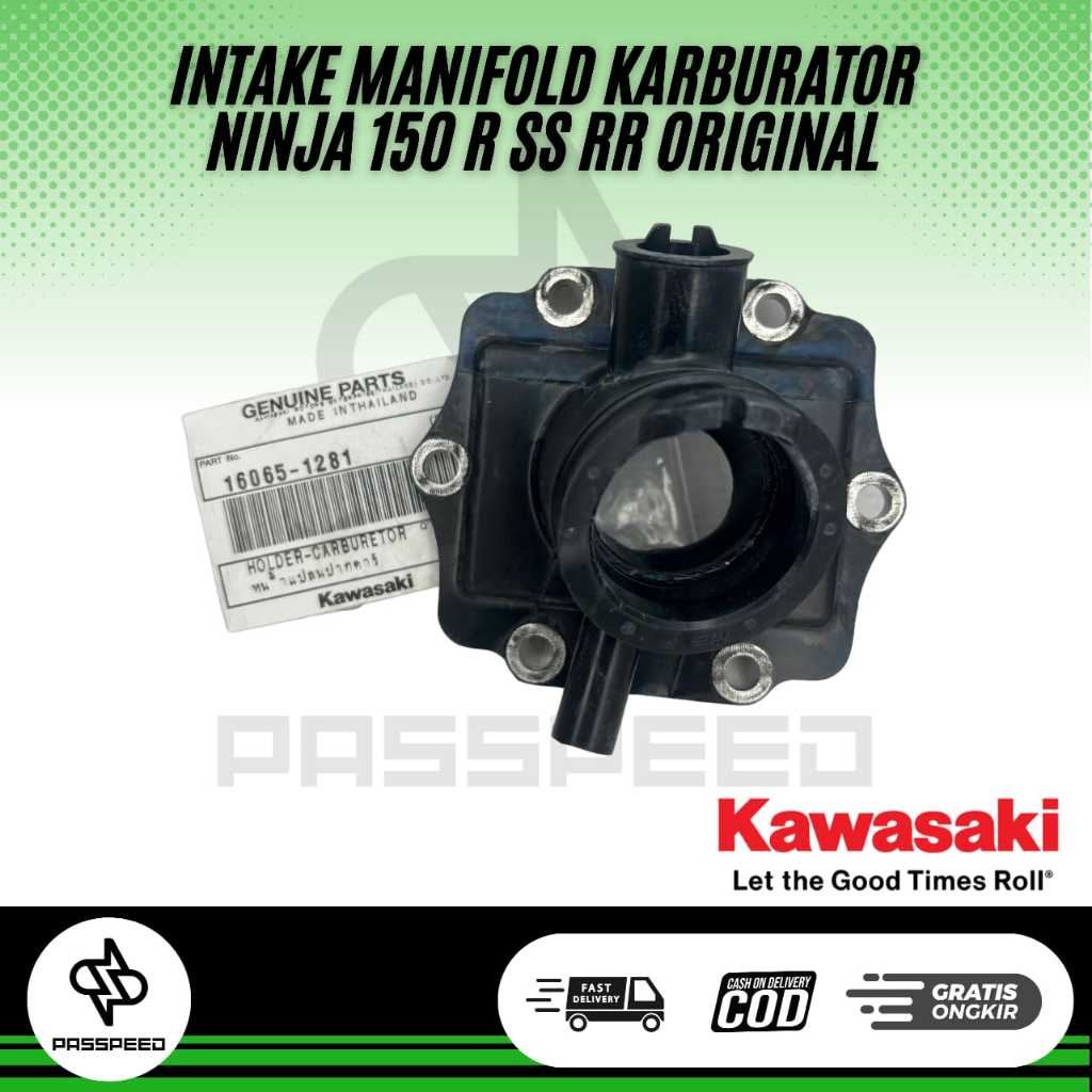 INTAKE MANIFOLD NINJA R SS RR ORIGINAL KAWASAKI 16065-1281