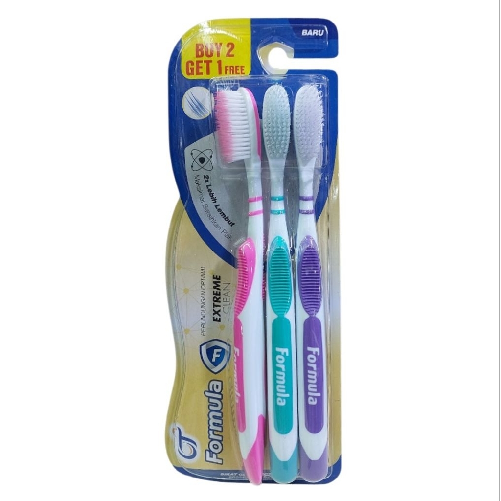 Formula Sikat Gigi Bulu Halus / Extreme Clean