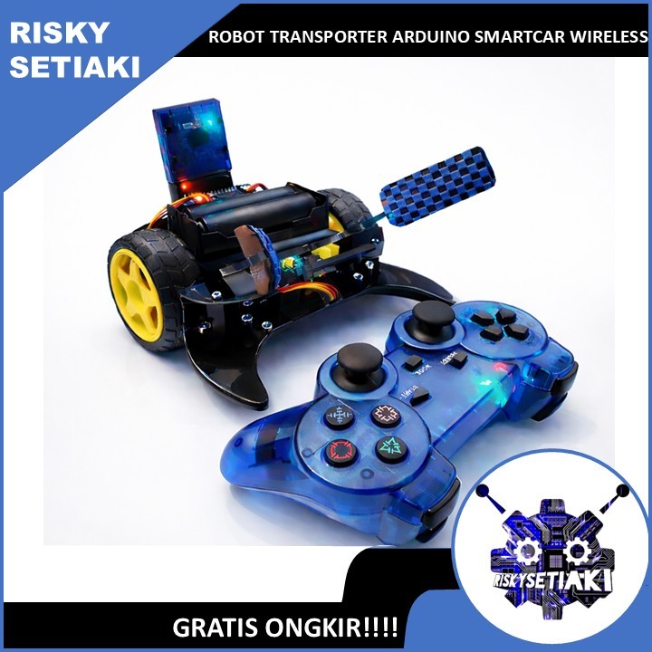 Robot Transporter Arduino Smartcar Wireless Stick Controller PS2