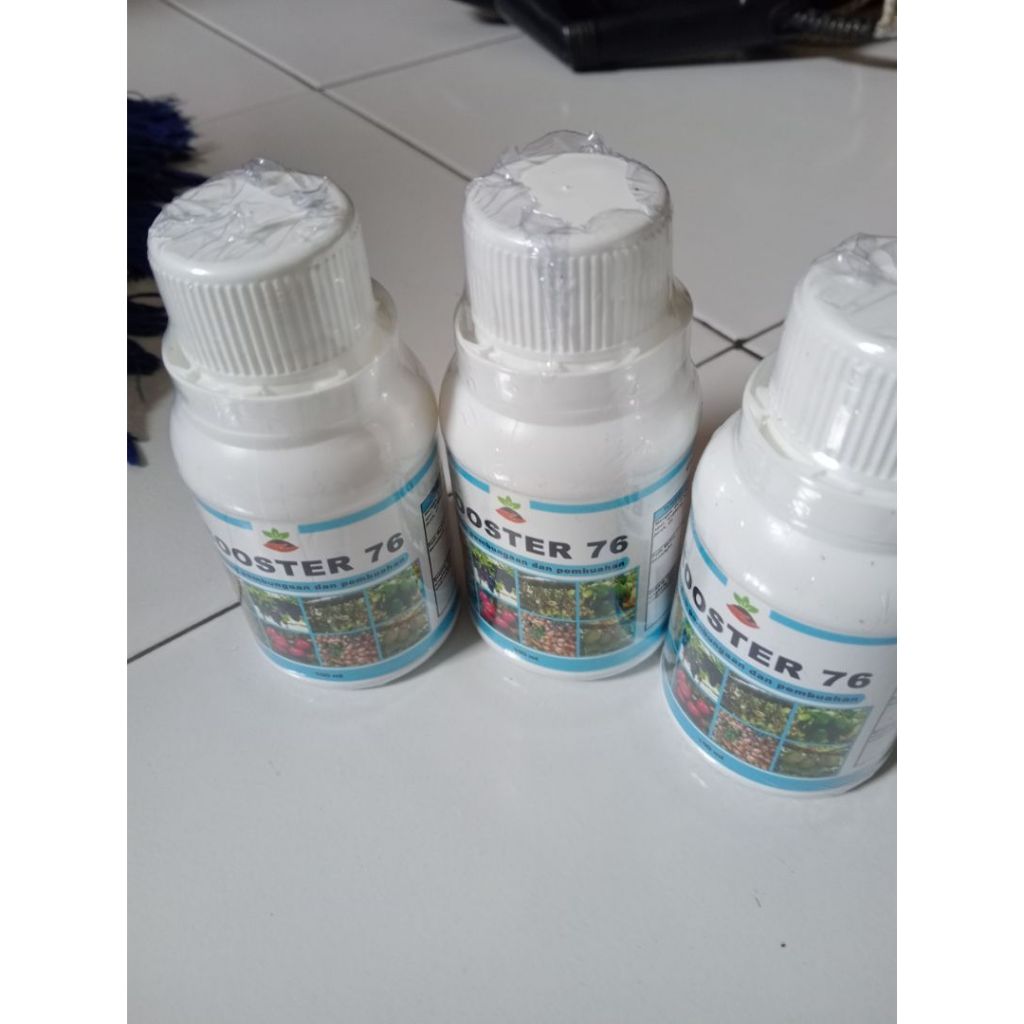 Booster 76 Original Resmi Kementan 100ml – Perangsang Pembungaan & Pembuahan Tanaman dengan PBZ, P, 