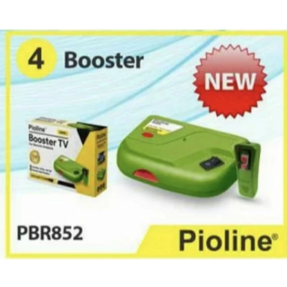Booster Antena TV Remote Pioline PBR-852 Penguat Sinyal TV Digital Analog