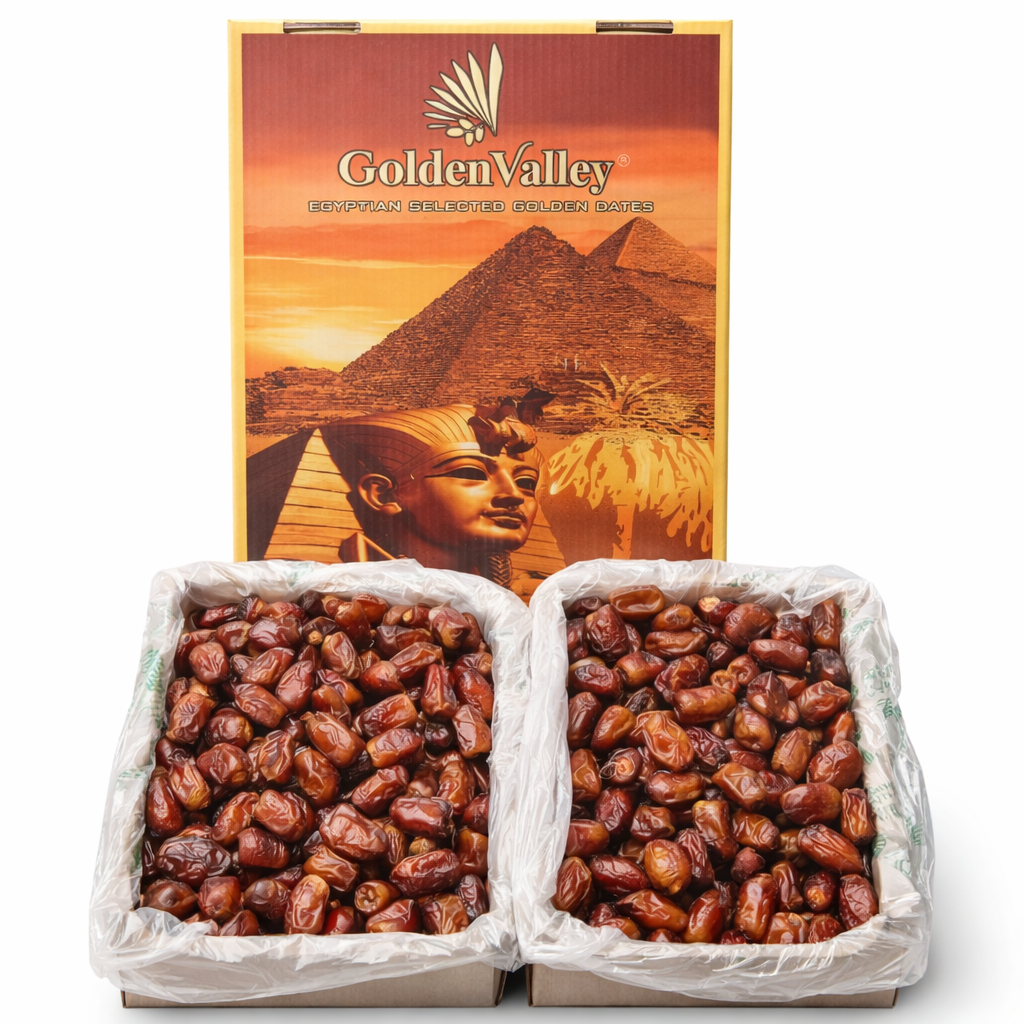 Kurma Golden Valley 10 kg Original - Egyptian Dates Mesir / Camilan Buah Sehat