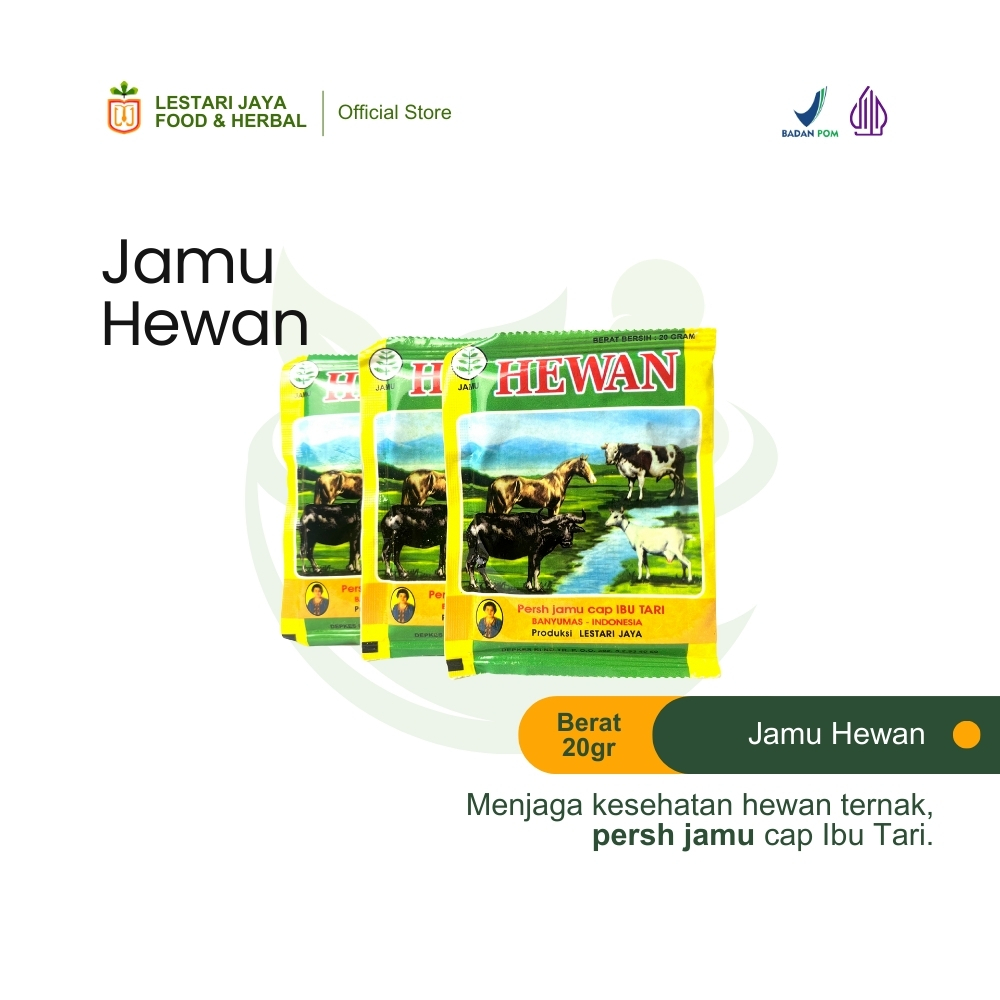 Jamu Hewan | Obat atau Vitamin Hewan Ternak | Sapi Kerbau Kambing Kuda