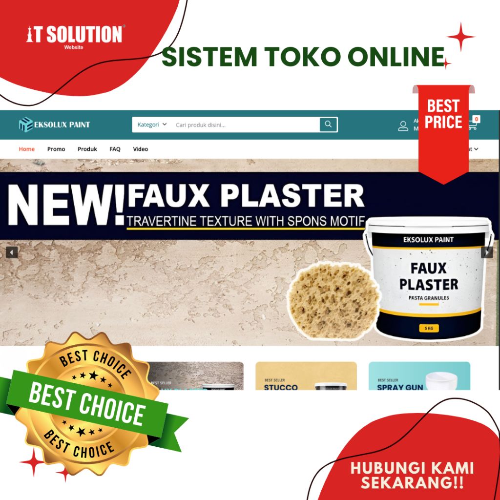 Sistem Toko Online Bergaransi Upload Playstore Appstore