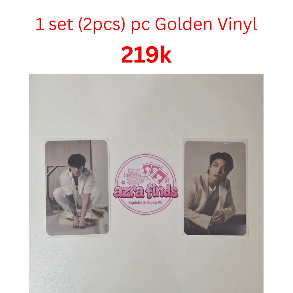 PC GOLDEN VINYL JUNGKOOK