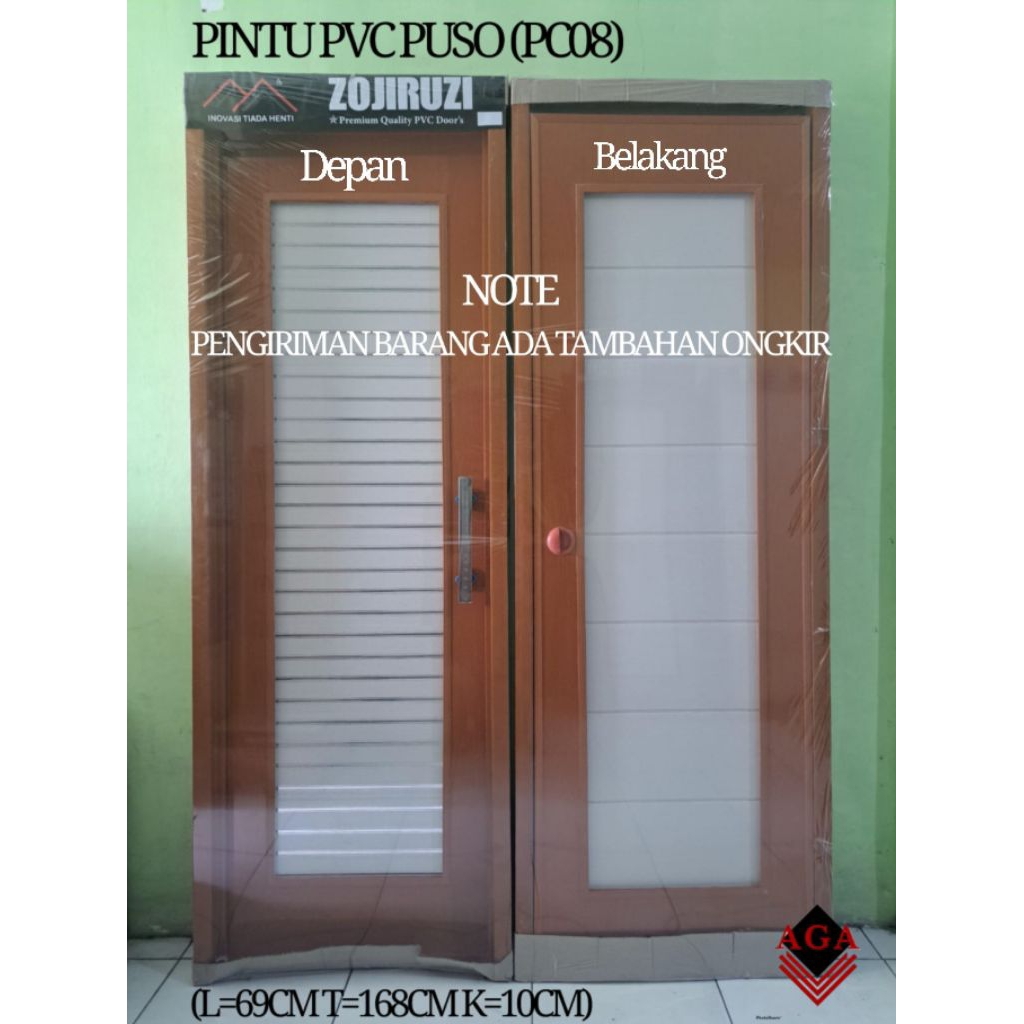 PINTU PVC MINIMALIS PUSOZOJI