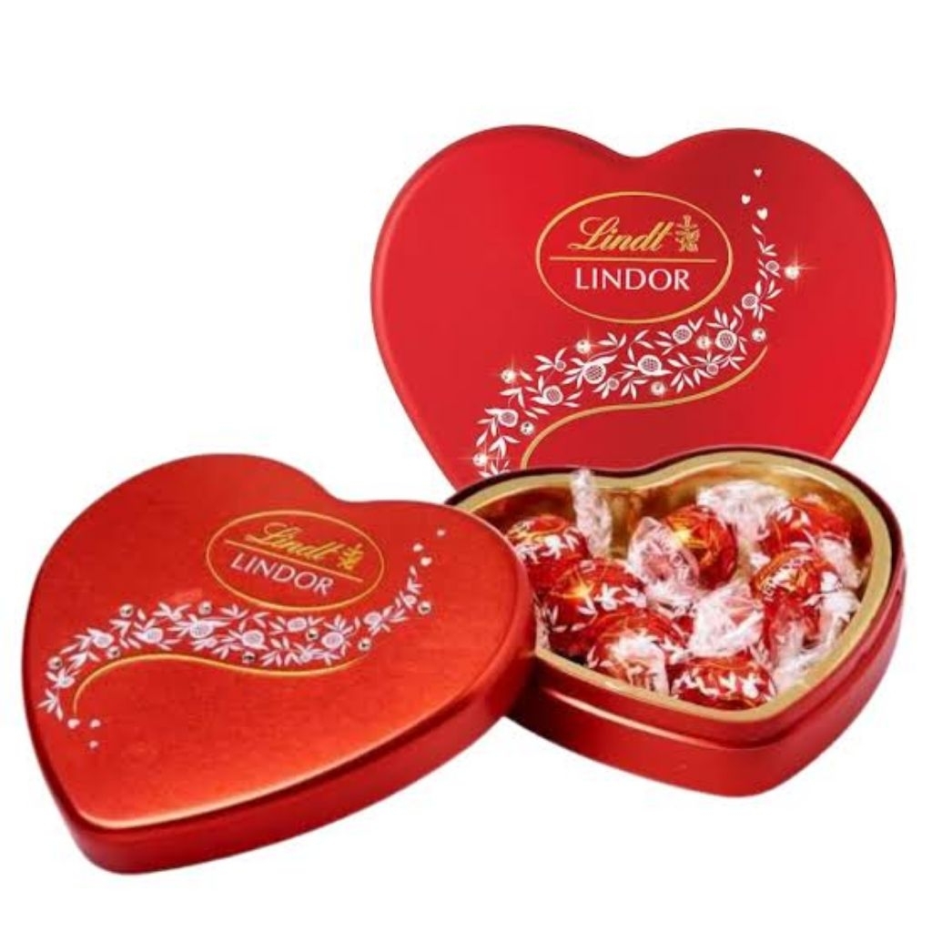 LINDT LINDOR CHRYSTAL HEART Chocolate | COKLAT Import COKLAT VALENTINE Coklat premium Premium Chocol