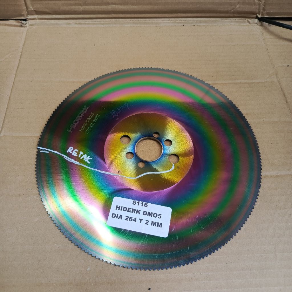 A033 Circle Saw HSS / Gergaji HSS / Bahan Taji Ayam / Bahan Pisau Premium