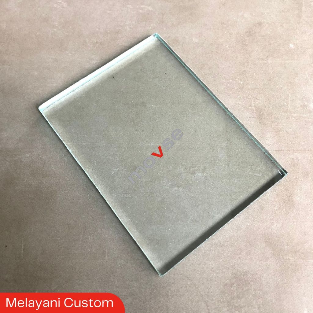Kaca Polos 8 mm - 20x20 cm
