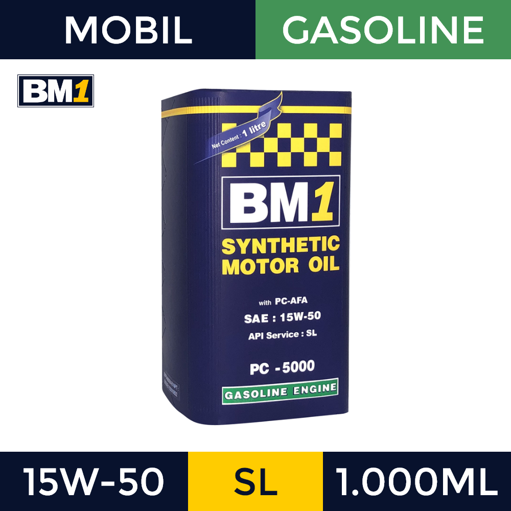 OLI MOBIL GASOLINE BM1 PC 5000 15W-50 SL (1L)