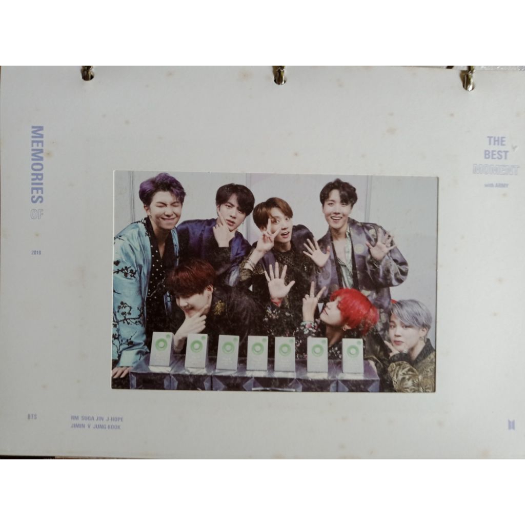 BTS DVD Memories2018