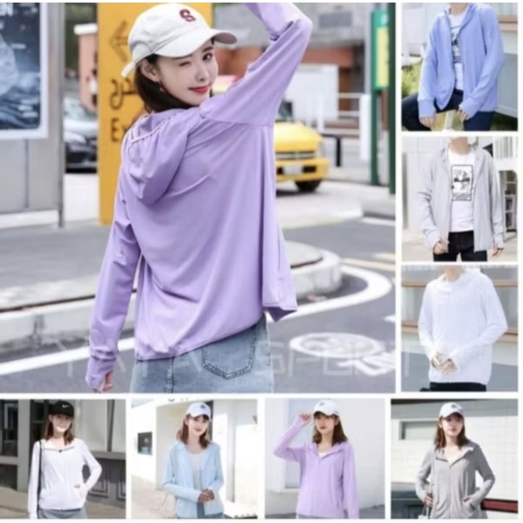 jaket anti uv pria wanita