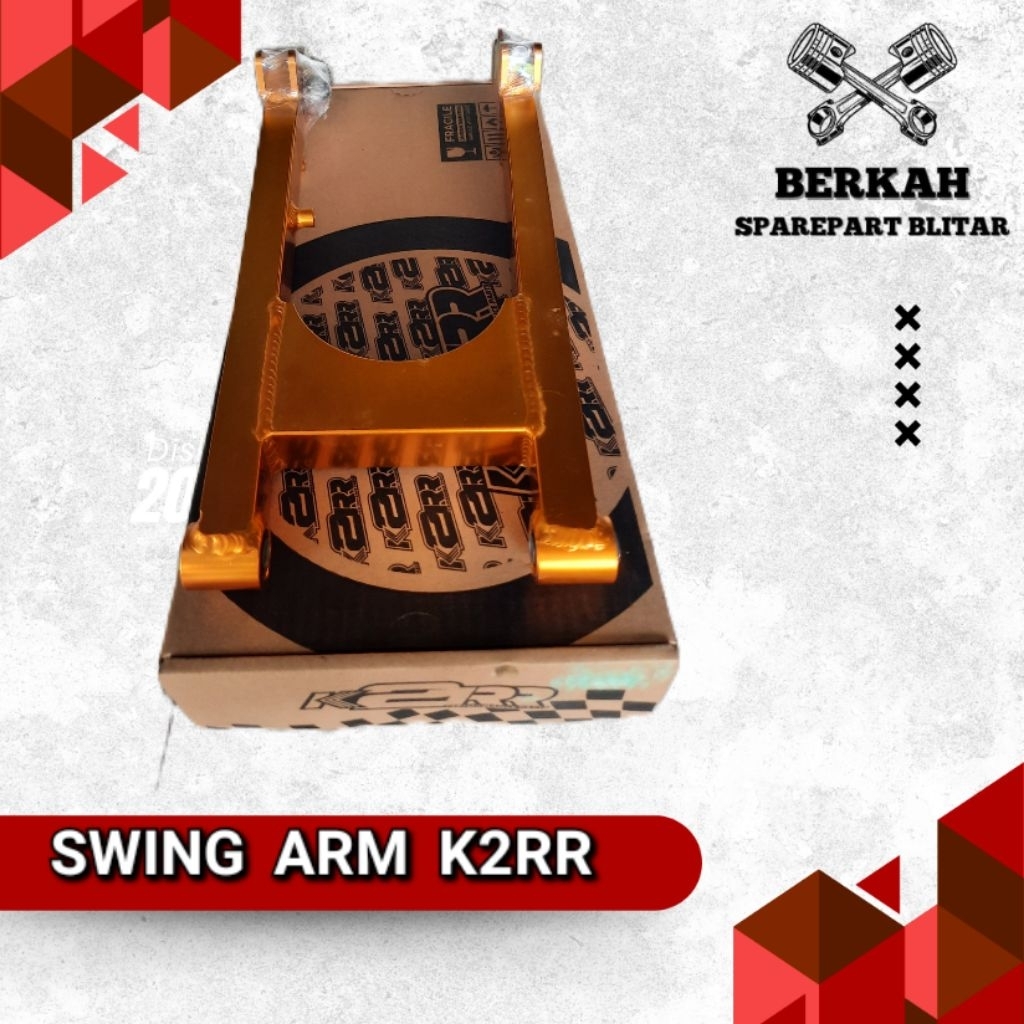 SWING ARM K2RR V2 COAK BEBEK JUPITER Z,Z1 VEGA R NEW.SLEEP ENGINE,HEREK,F1ZR( LONG ARM AGSTYLE