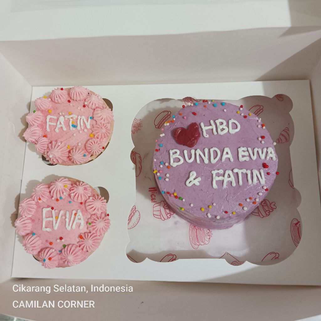 bento cake custom cikarang promo termurah