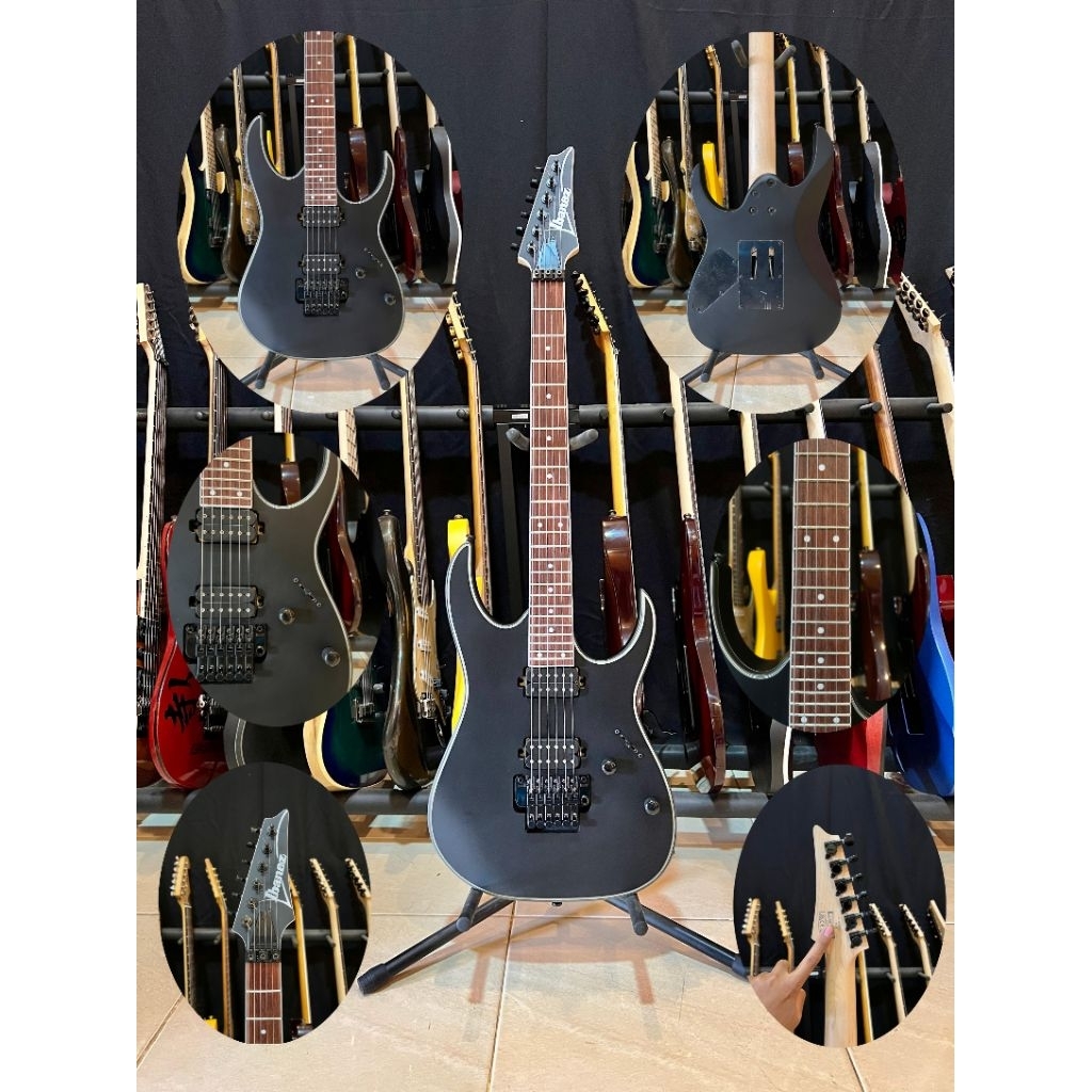 IBANEZ RG420EX Black Flat