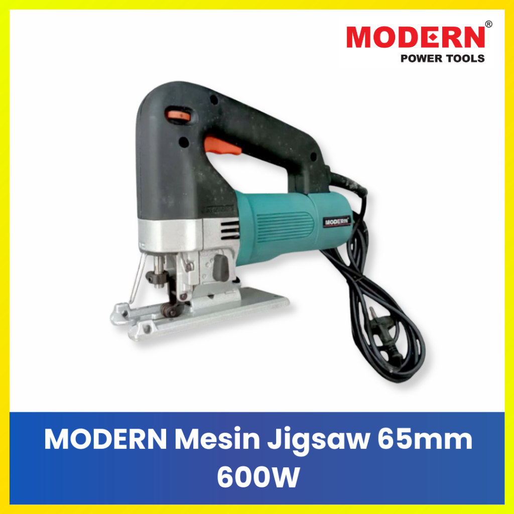Modern M2290B Jigsaw 600W Mesin Potong Kayu - Jig Saw Listrik 65mm Murah