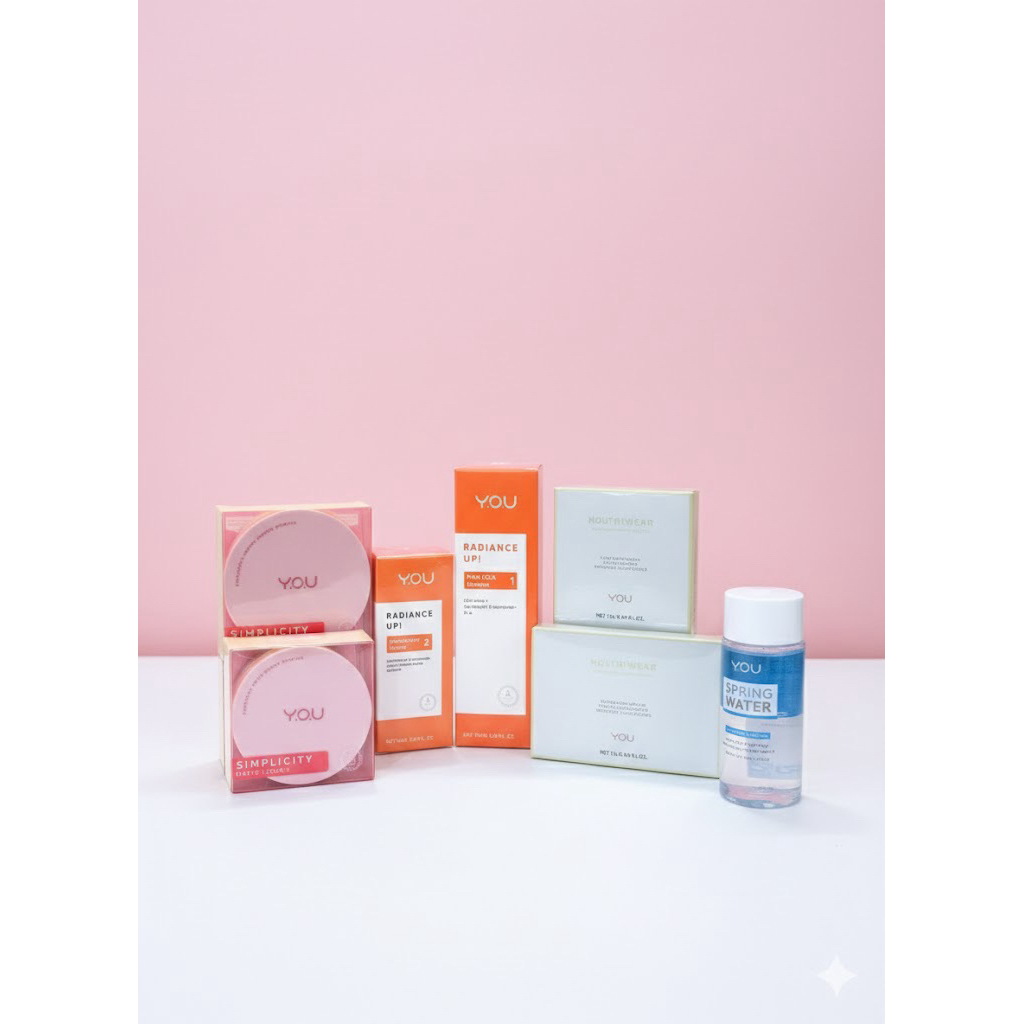 SALE 50% YOU cosmetic skincare / perawatan wajah serum essens bedak you produk