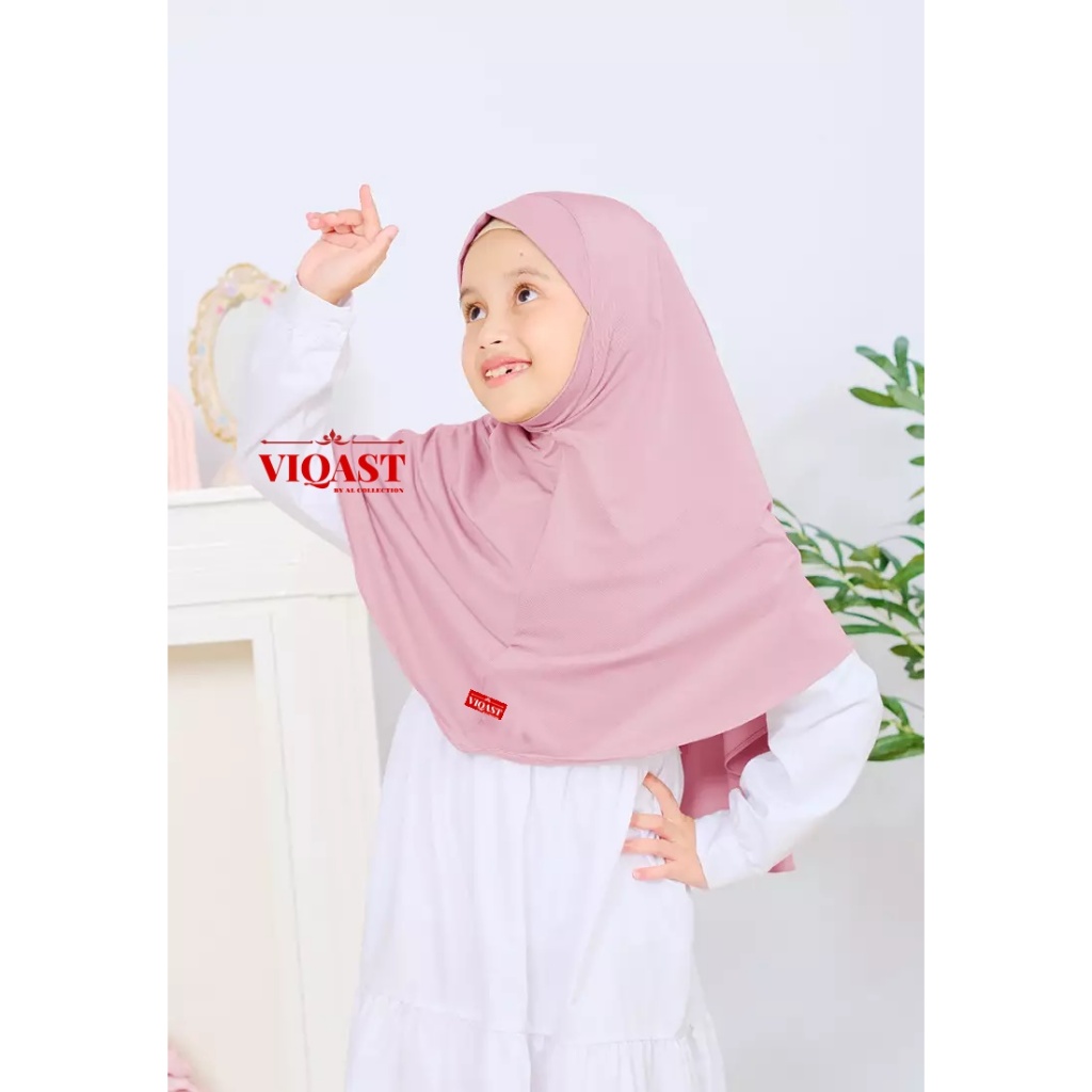 Hijab Instan Bergo Anak Dagu 1-10 Tahun Bahan Jersey Kerudung Bayi Jilbab Lucu