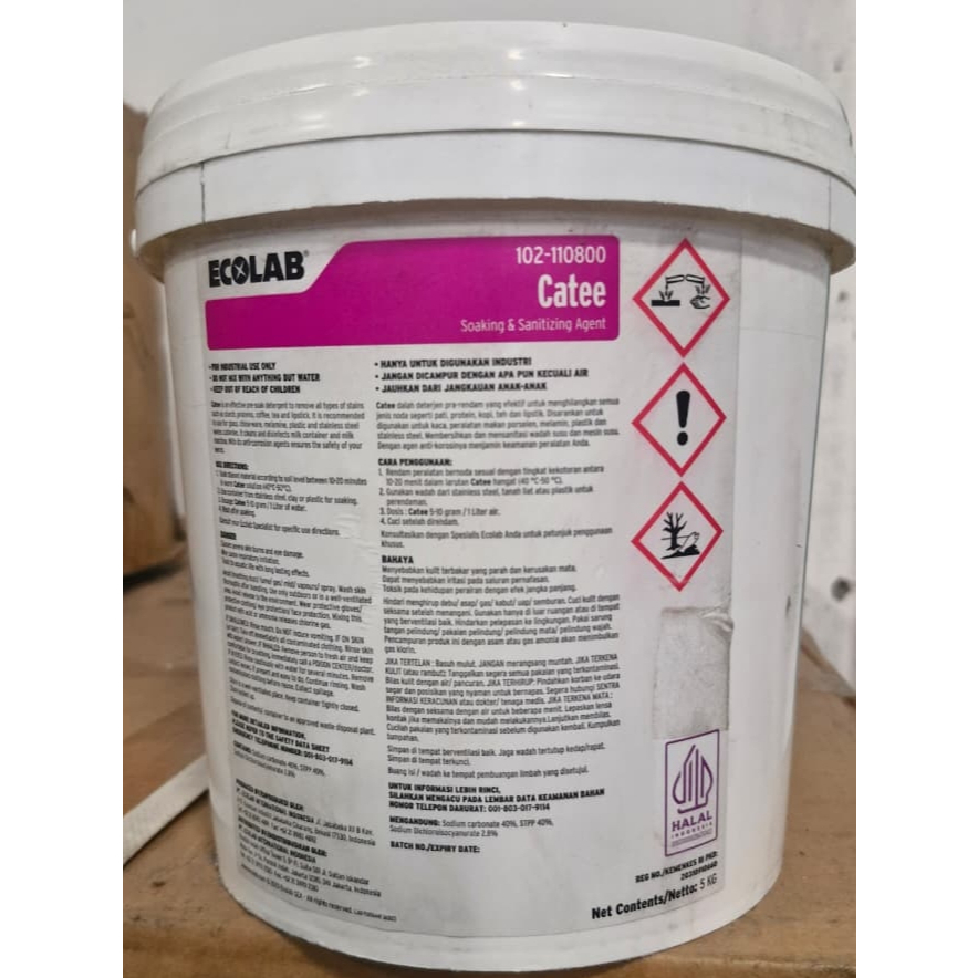 Ecolab Catee - Penghilang Noda di Peralatan Makan