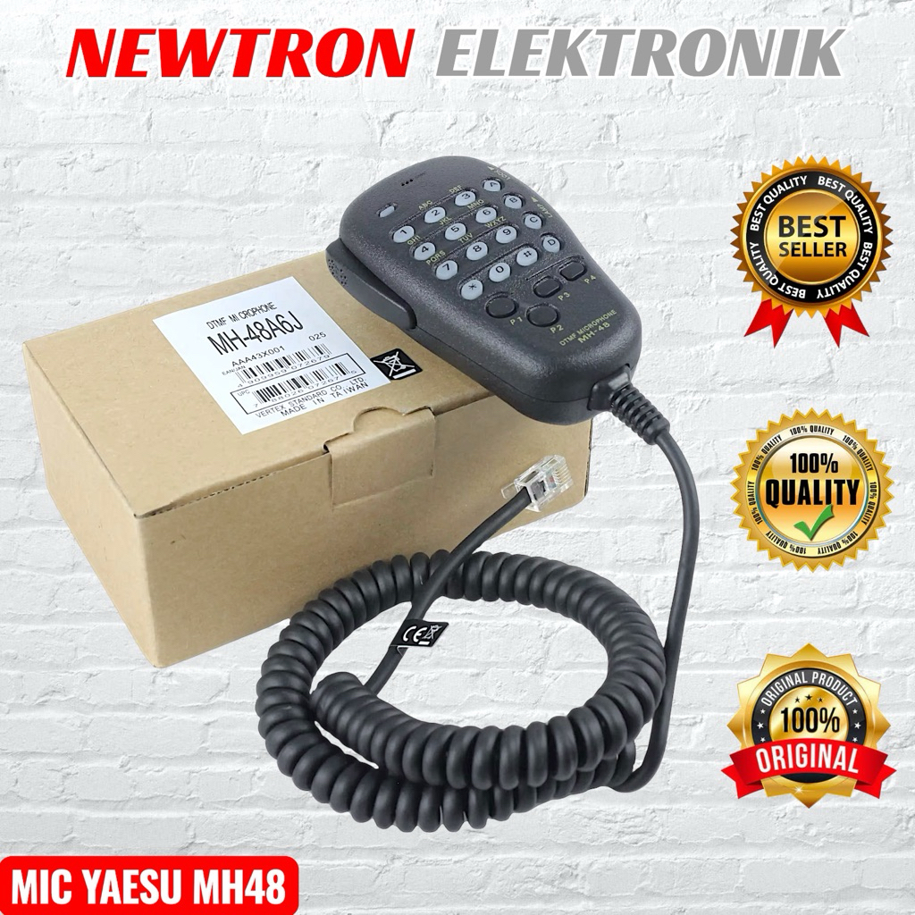 Mic Rig Yaesu FT2900 MH48 FT1900 FT2800 FT7800 FT8800 FT8900 PTT Extra Extramic Microphone Radio MH 