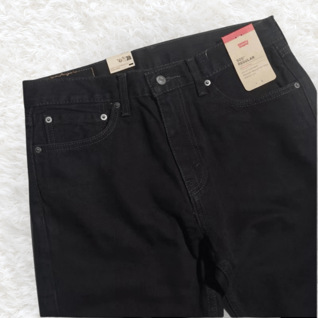 PROMO Jeans Pria 505 Reguler Fit 505-0260 Hitam - Jeans Pria Branded - 100% Original