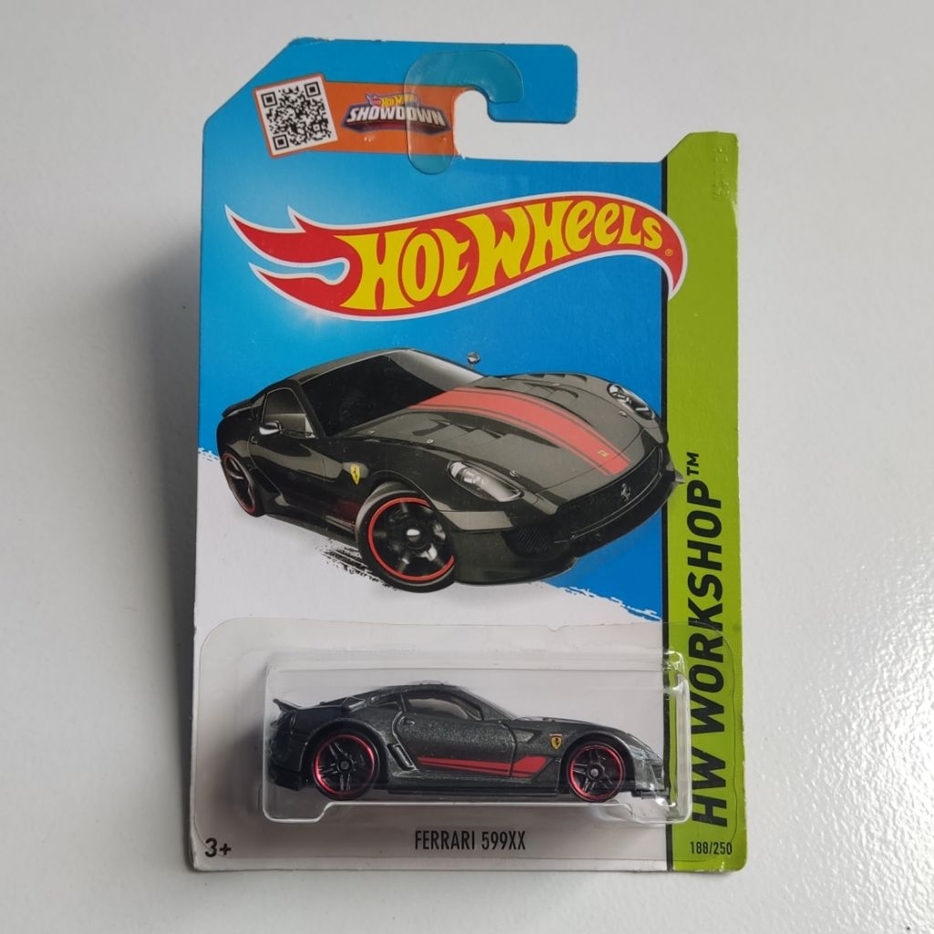 Hot Wheels Ferrari 599XX Hitam - HW WORKSHOP