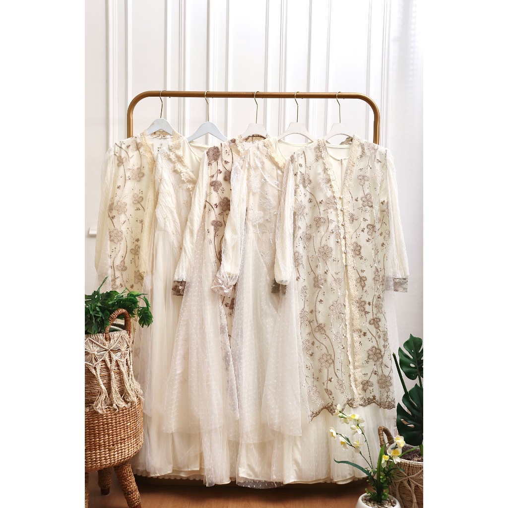 Mallafashion—Madamemalla Grieta PO 1958 Gamis Brukat Fashion Muslim 290126