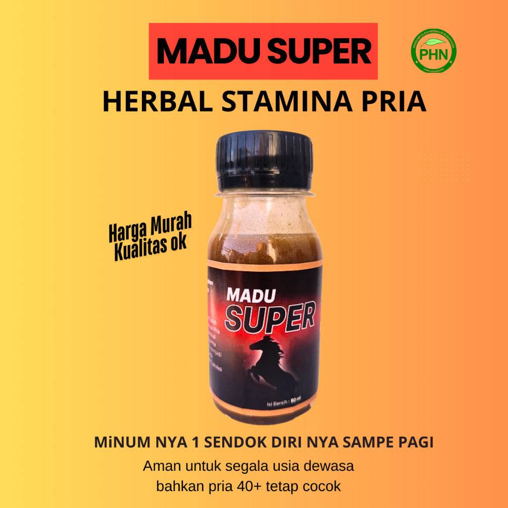 Madu Stamina Pria / Madu super tonic / madu super / madu pria / madu pria kuat