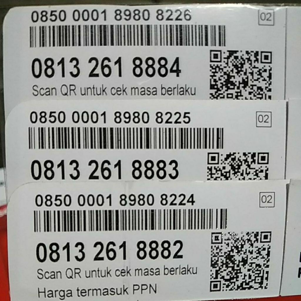 nomor cantik simpati 11 digit triple 8882/8883/8884