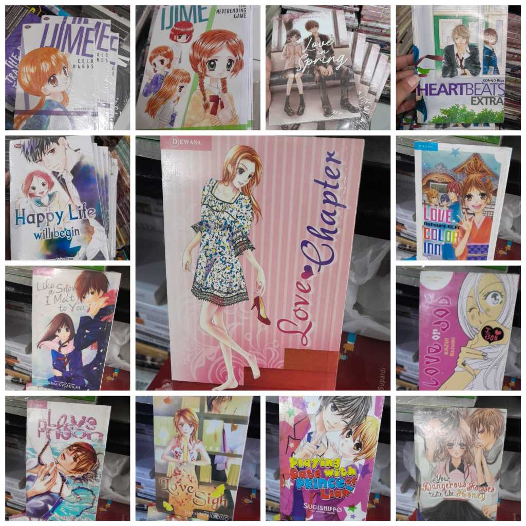 FLASH SALE 2  KOMIK 1 TAMAT / SERIAL CANTIK : Sweet Love Trap / Love In Spring / Devil Boyfriend & J