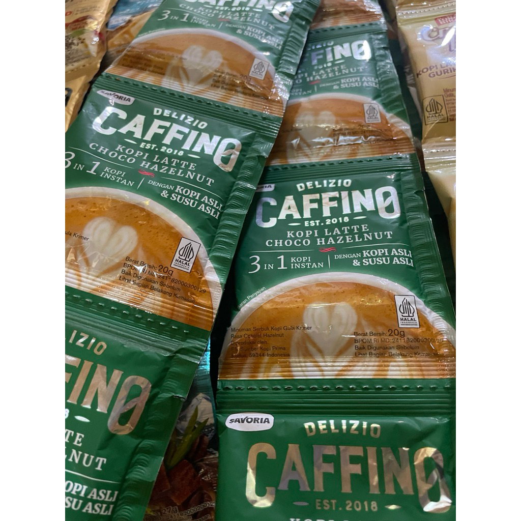 CAFFINO CHOCO HAZELNUT/CAFFINO HIJAU