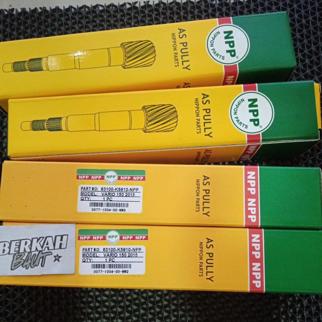 AS PULLY VARIO 150 ORIGINAL NPP