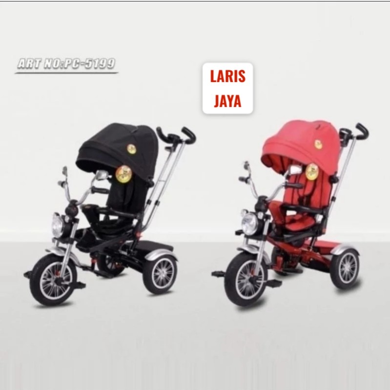 BONUS BELL Sepeda roda tiga pacific tricycle 5199 sepeda stroller pacific 5199 terbaru