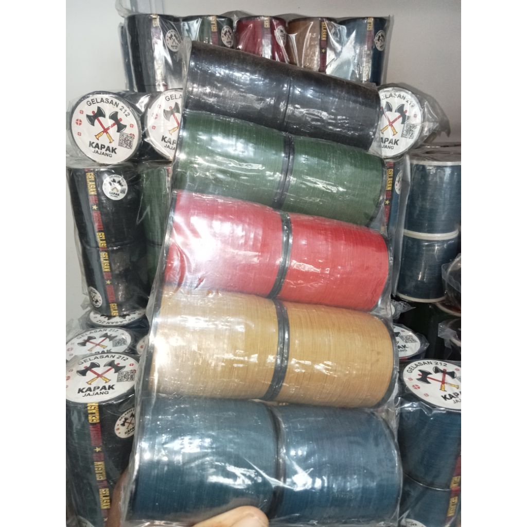 (1 Slop isi 10 KLOS) Gelasan Molor 1600 yard 023  Texstur Sasap Padi By Jajang kapak.