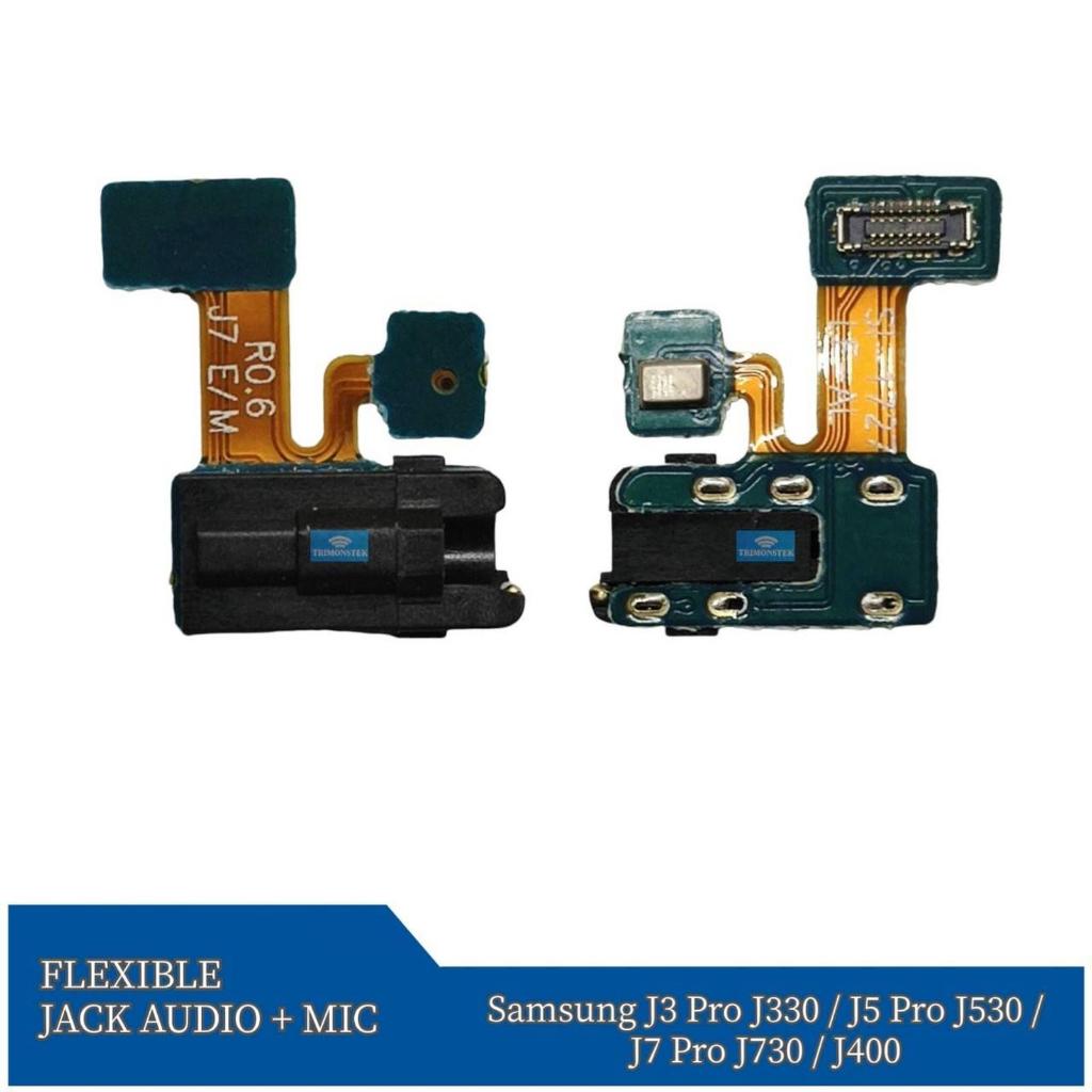 Flexible Jack Audio Handsfree + Mic Samsung J3 Pro J330 / J5 Pro J530