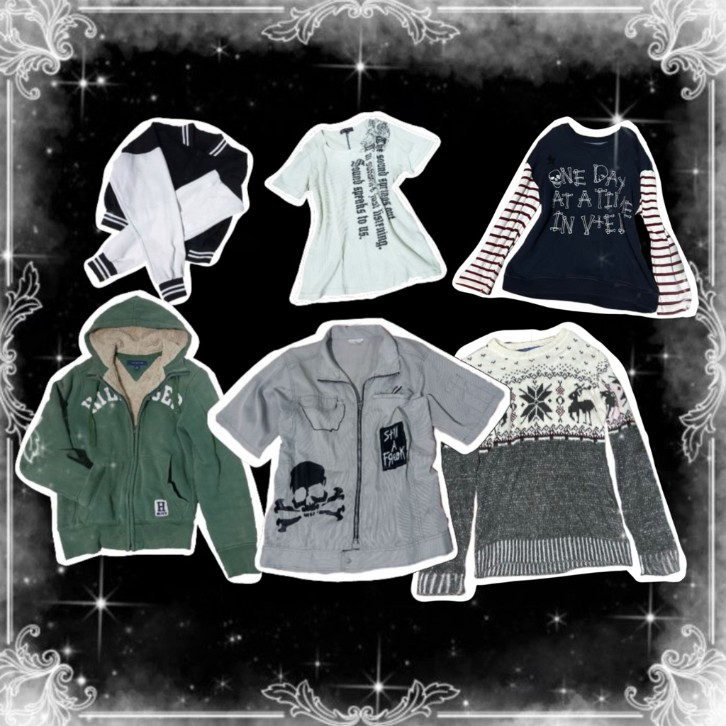 preloved grunge, acubi, y2k _