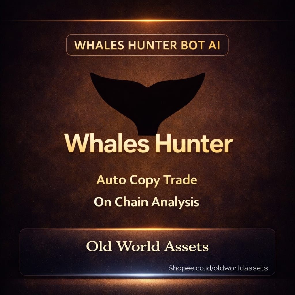 Whales Hunter Bot AI - Trading Crypto Akurat dengan On Chain Analysis