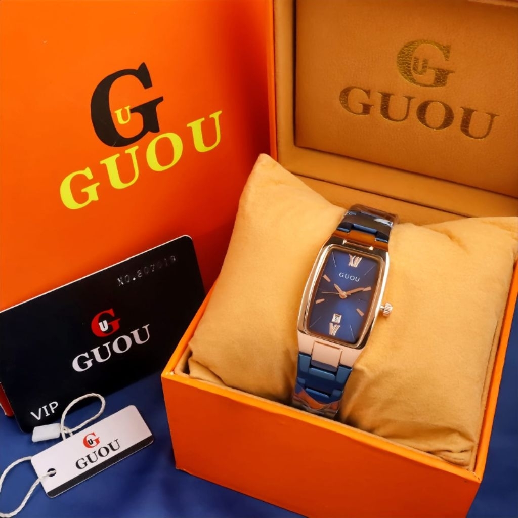 Jam Tangan Wanita Elegan Berlapis Emas