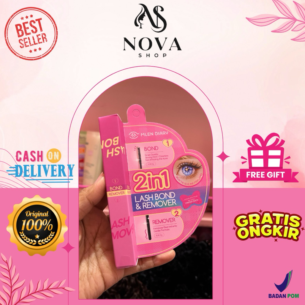 MLEN DIARY 2 IN 1 LASH BOND & REMOVER