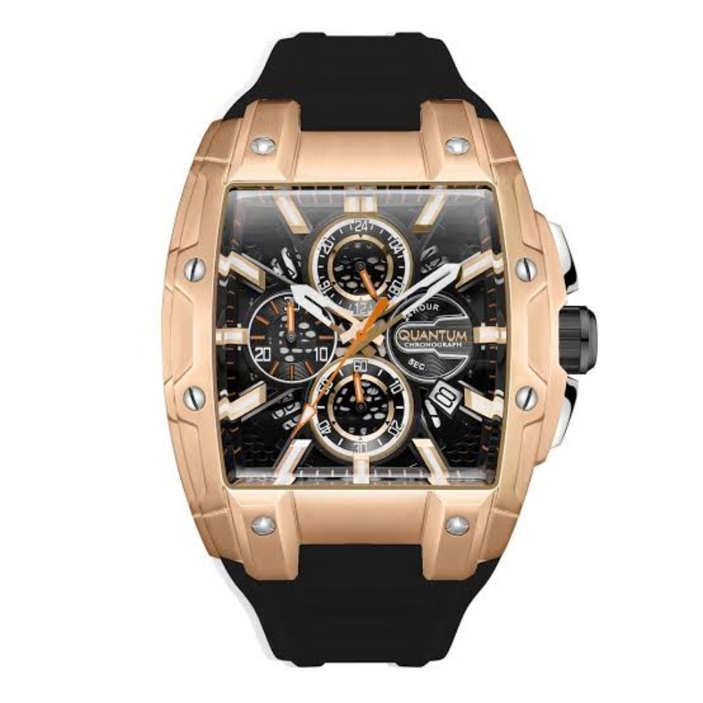 Jam Tangan Pria Quantum HNG1161.451 Rubber Original Garansi Resmi
