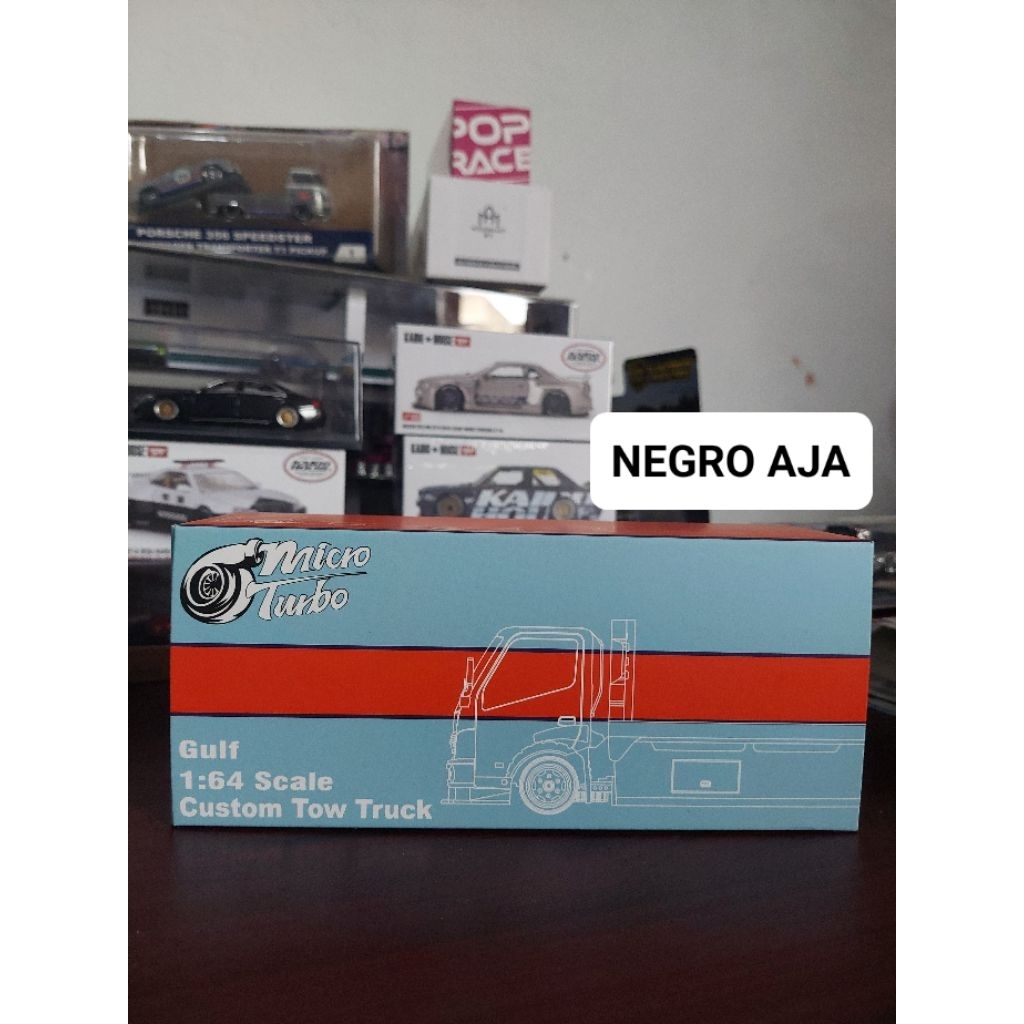 MICRO TURBO TOWING TRUCK GULF (LOOSE)