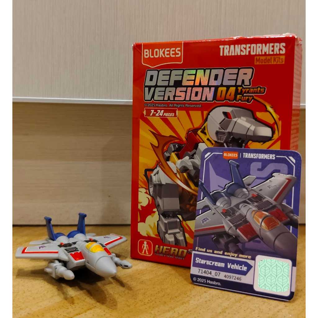 BLOKEES - Starscream Vehicle (No Coin) Transformers Defender Version 0.4