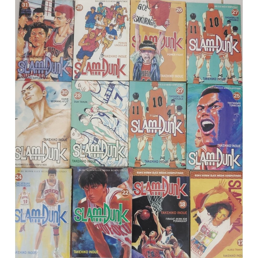 KOMIK SLAMDUNK BEKAS ORIGINAL