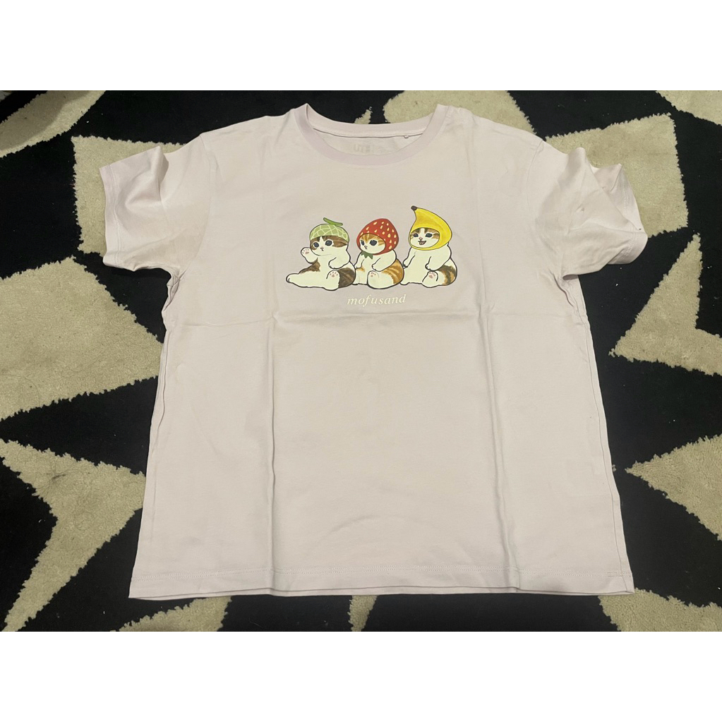 tshirt mofusand uniqlo kids