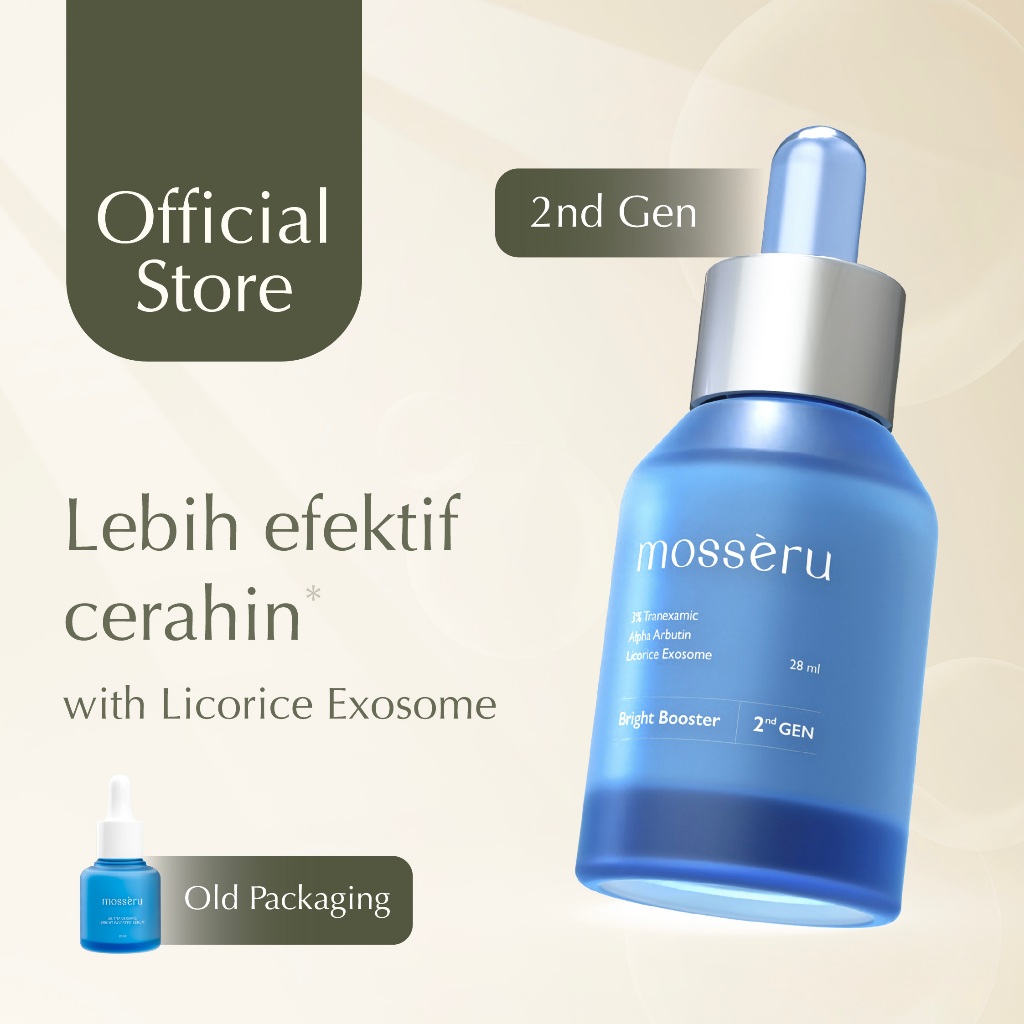 MOSSÈRU 2nd Generation 3% Tranexamic Bright Booster Serum | Tranexamic Acid | Niacinamide | Brighten