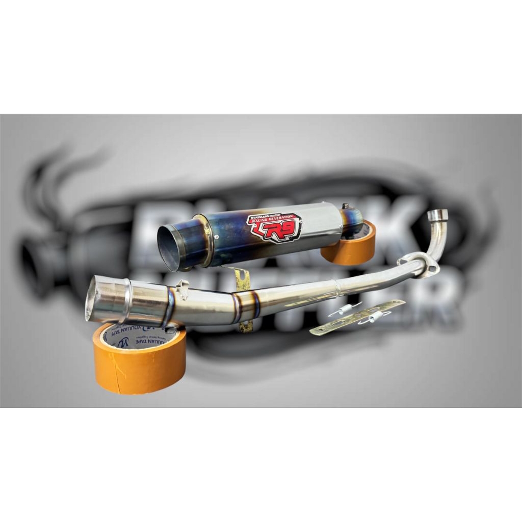 knalpot R9 motor bebek