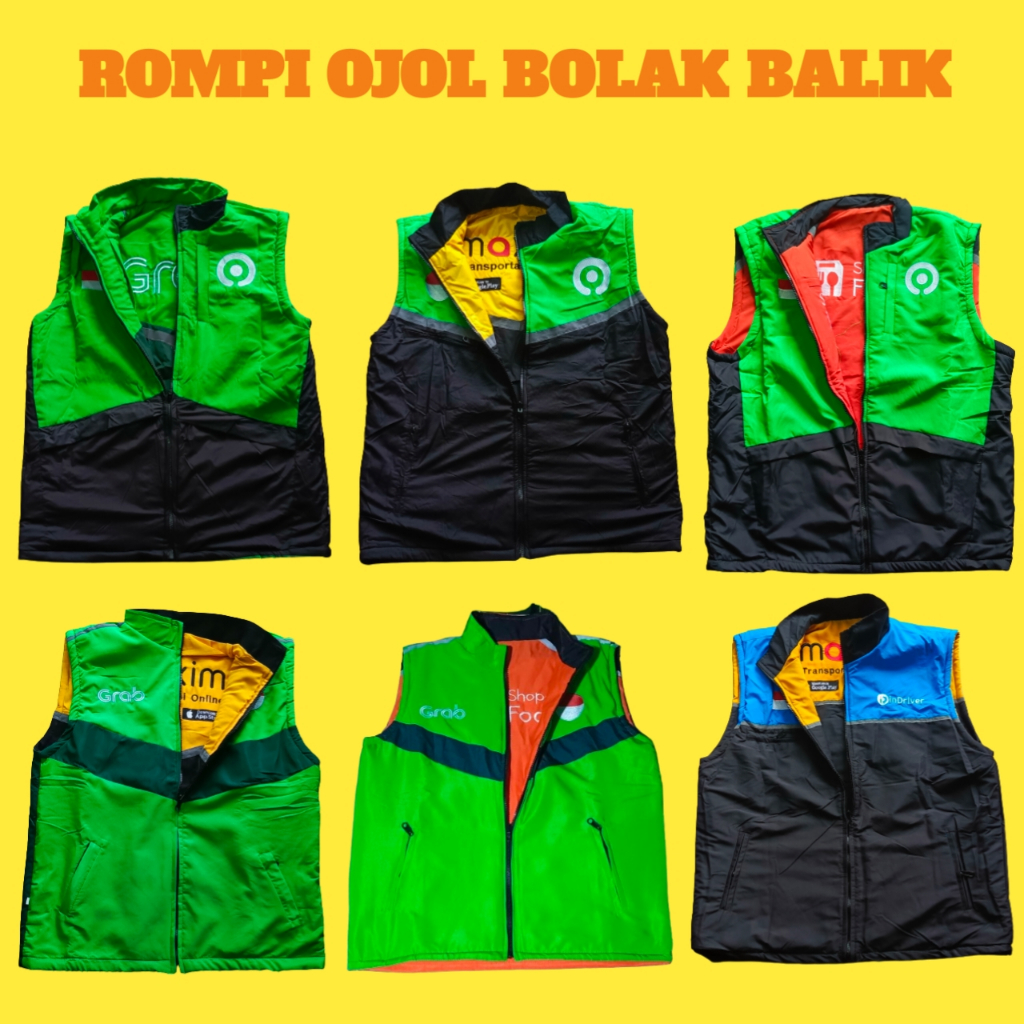 ROMPI BOLAK BALIK GOJEK MAXIM WATERPROOF